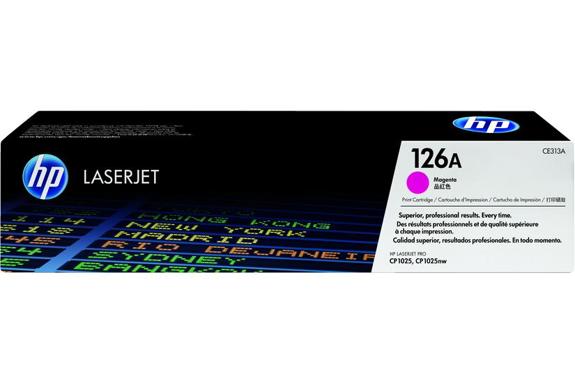 HP 126A - magenta - original - LaserJet - tonerkassett (CE313A)