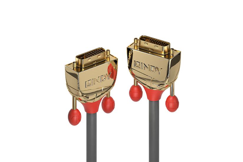 Lindy 36202 DVI kabel 2 m DVI-D Gr&aring;