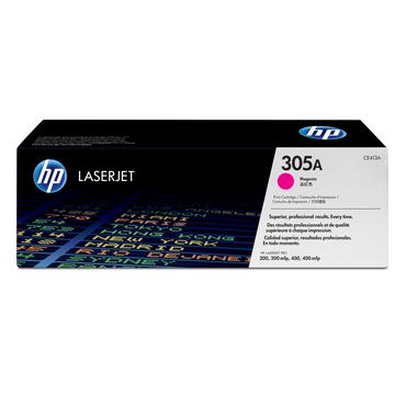 HP 305A - magenta - original - LaserJet - tonerkassett (CE413A)