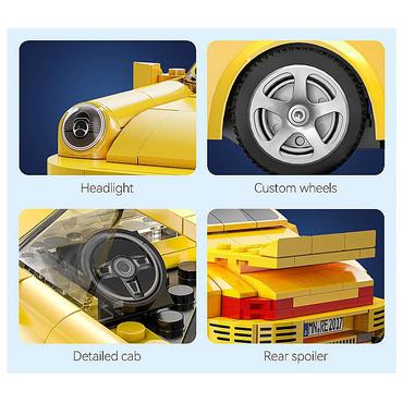 Jamara CaDA RUF CTR 2017 Yellowbird Radio-kontrolleret (RC) model Bil Elektrisk motor 1:20