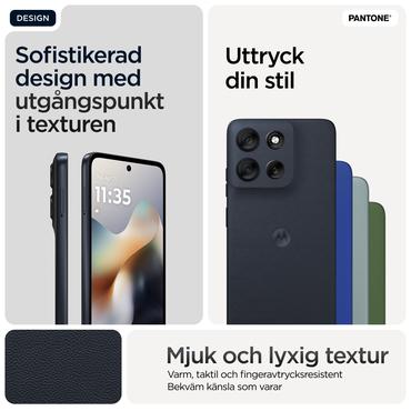 Motorola Moto G56 - pantone svart ostron - 5G peksk&auml;rmsmobil - 256 GB - GSM
