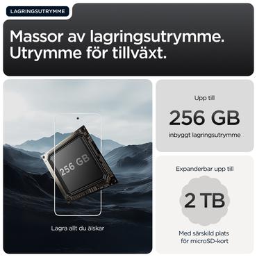 Motorola Moto G56 - pantone svart ostron - 5G peksk&auml;rmsmobil - 256 GB - GSM