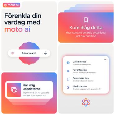 Motorola Moto G56 - pantone svart ostron - 5G peksk&auml;rmsmobil - 256 GB - GSM