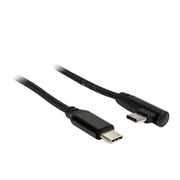 Inter-Tech - USB typ C-kabel - 24 pin USB-C till 24 pin USB-C - 1 m
