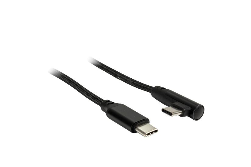 Inter-Tech - USB typ C-kabel - 24 pin USB-C till 24 pin USB-C - 1 m