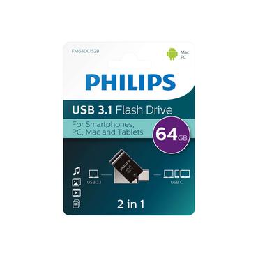 Philips FM64DC152B - USB flashdrive - 64 GB