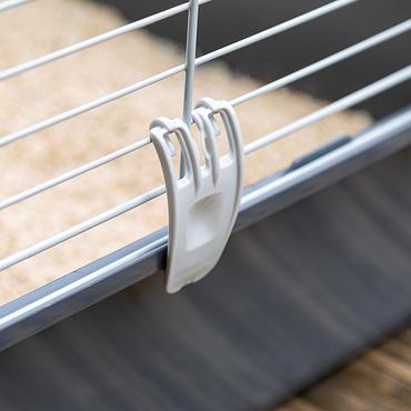 Ferplast Rabbit 100 Marsvin, Rabit Grå, Hvid