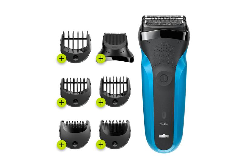 Braun Series 3 310BT Folie shaver Trimmer Sort, Bl&aring;