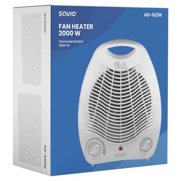 Savio AD-02 W ventilator Hvid