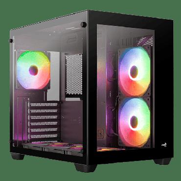 Aerocool Chassi - Midi Tower - ATX, micro ATX, Mini-ITX - 16,2 cm - 41,9 cm - 7