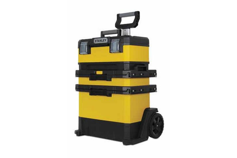 Stanley 1-95-621 v&aelig;rkt&oslash;jskasse og kasse Sort, Gul