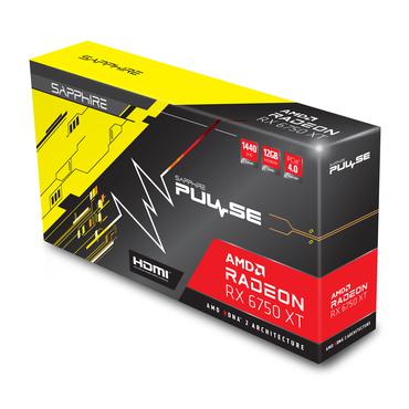 Sapphire Pulse Radeon RX 6750 XT - AMD Radeon RX6750XT - 12GB GDDR6