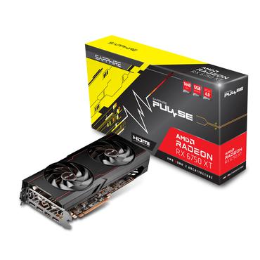 Sapphire Pulse Radeon RX 6750 XT - AMD Radeon RX6750XT - 12GB GDDR6