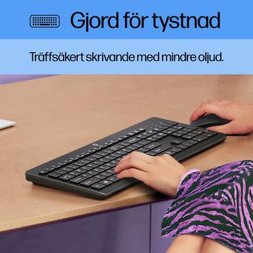 HP 230 - tangentbord - svart Inmatningsenhet