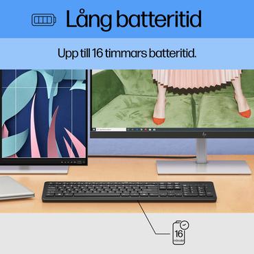 HP 230 - tangentbord - svart Inmatningsenhet