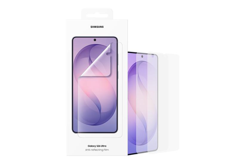 SAMSUNG Mobilcover - Transparent - Anti-reflectiv, anti-genskin, pletresistent - 2 stk