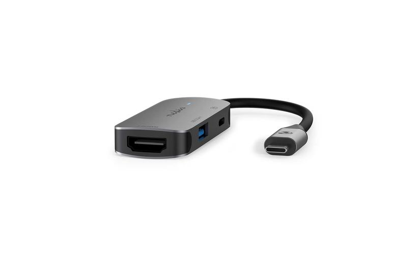 Nedis USB Multi-Port Adapter - Grey