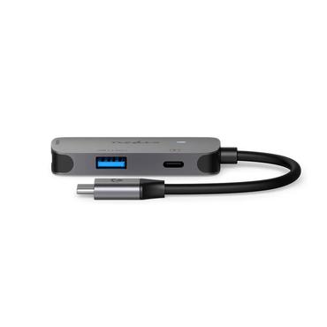 Nedis USB Multi-Port Adapter - Grey