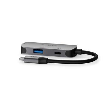 Nedis USB Multi-Port Adapter - Grey