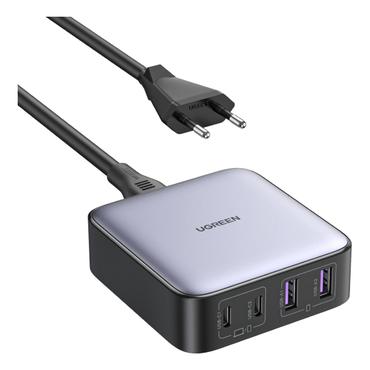 Ugreen Nexode Universel Grå Vekselstrøm Hurtig opladning Indendørs