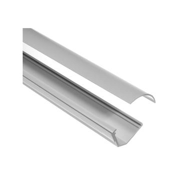 Maclean MCTV-575 kabelorganisator Gulv Kabelb&oslash;jningsr&oslash;r Hvid 1 stk