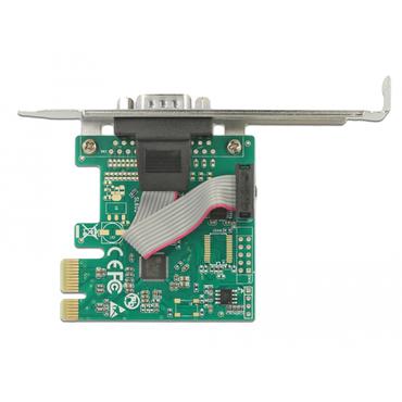 Delock PCI Express Card to 1 x Serial RS-232 - seriell adapter - PCIe 2.0 - RS-232 x 1