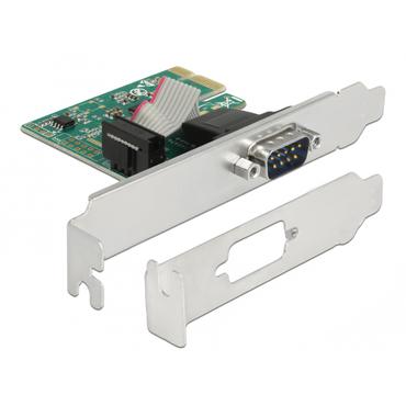 Delock PCI Express Card to 1 x Serial RS-232 - seriell adapter - PCIe 2.0 - RS-232 x 1