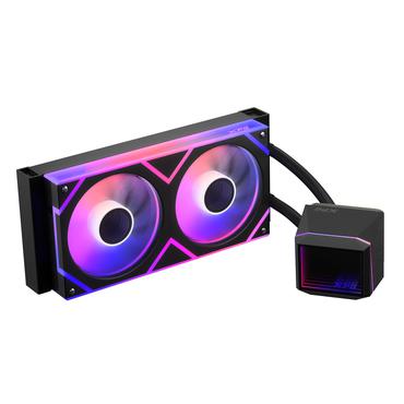 XPG LEVANTE II Processor Væskekølingssæt 12 cm Sort