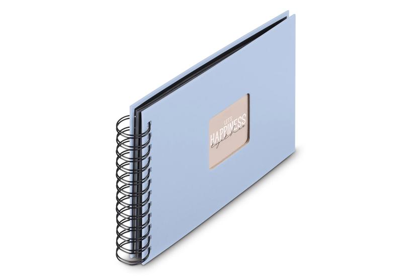 Hama 00009863 fotoalbum og arkbeskyttelse Bl&aring; 50 ark Spiral indbinding