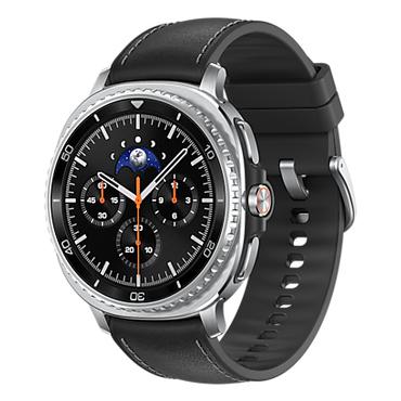 Samsung Galaxy Watch 8 Classic 3,3 cm (1.3") AMOLED 46 mm Digital 438 x 438 pixel Berøringsskærm Sølv Wi-Fi GPS (satellit)