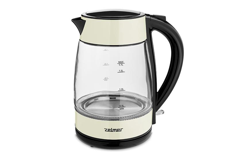 Zelmer ZCK8011I elkedel 1,7 L 2200 W Sort, Gul