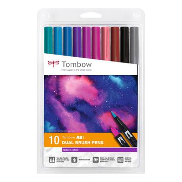 Tombow ABT Dual Brush Pen Set filtpen Flerfarvet 10 stk