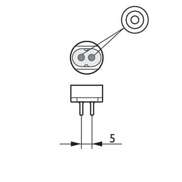 Philips MASTER LED HF 1500mm HE 20W 865 T5 energy-saving lamp Cool dagslys 6500 K G5