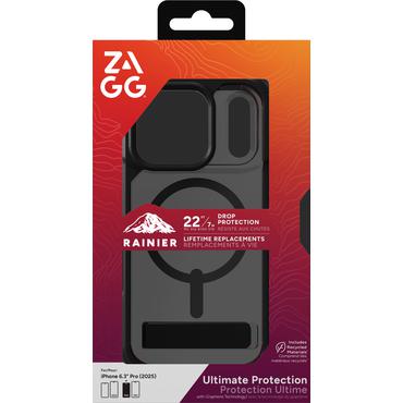 ZAGG Rainier Snap Kickstand mobiltelefon etui 16 cm (6.3") Cover Sort