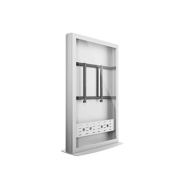 Multibrackets M Pro Series st&auml;ll - f&ouml;r platt panel - sk&aring;pemblem - vit