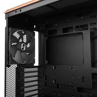Lian Li Lancool LAN217X computeretui Midi Tower Sort, Træ