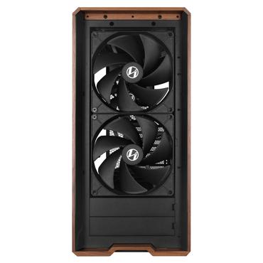 Lian Li Lancool LAN217X computeretui Midi Tower Sort, Træ