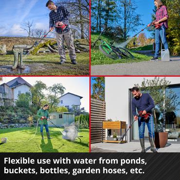 Einhell HYPRESSO 18/24-1 Akku-Druckreinigerpistole