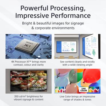 Sony Bravia Professional Displays FW-55EZ20L EZ20L Series