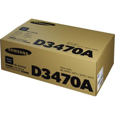 Samsung ML-D3470A - L&aring;ng livsl&auml;ngd - svart - original - tonerkassett (SU665A)