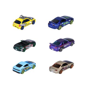 *JDM Legends Deluxe Cars 6-asst.