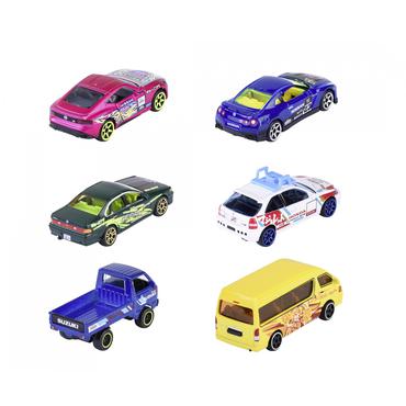 *JDM Legends Deluxe Cars 6-asst.