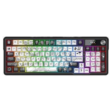 REDRAGON K719GF-RGB-PRO tastatur USB + RF Wireless + Bluetooth Sort