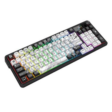 REDRAGON K719GF-RGB-PRO tastatur USB + RF Wireless + Bluetooth Sort