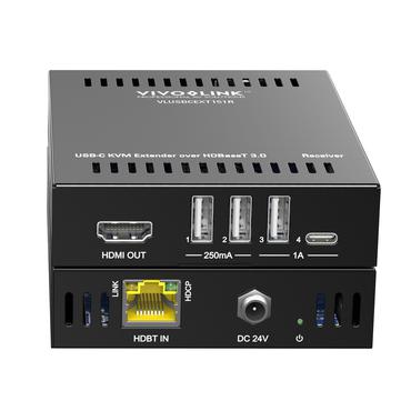 USB-C 4K KVM Extender över