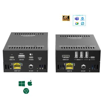 USB-C 4K KVM Extender över
