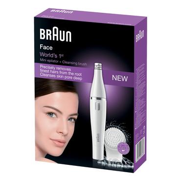 Braun FaceSpa Face 810 10 pincetter Hvid