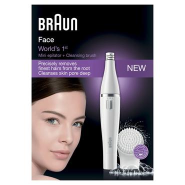 Braun FaceSpa Face 810 10 pincetter Hvid