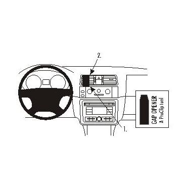 Brodit ProClip - monteringsbeslag til køretøjer