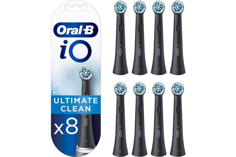 Braun Oral-B iO Ultimative Reinigung Aufsteckbürsten schwarz (8 Stk.) (4210201434832)